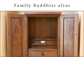 Family Buddhist altar
